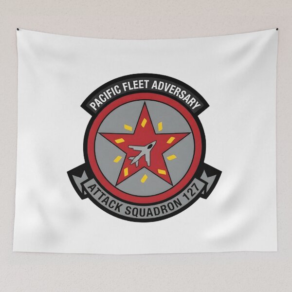 Item preview, US Navy Attack Squadron 127 "Pacific Fleet Adversary" Insignia designed and sold by CharlieDesings.
