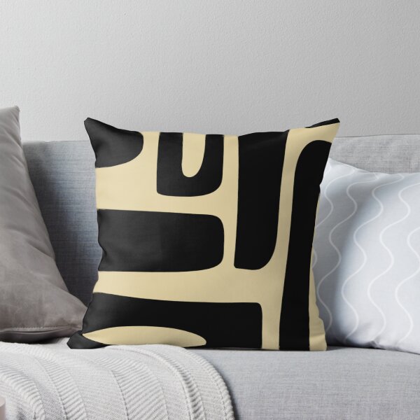 Item preview, Abstract composition in black prune and beige 09 designed and sold by StefanStudioArt.
