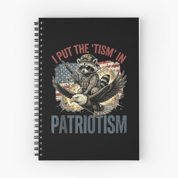 Item preview, Funny Tactical Raccoon Riding Eagle Patriotic US Flag Graphic Meme T-Shirt designed and sold by Capisedo.