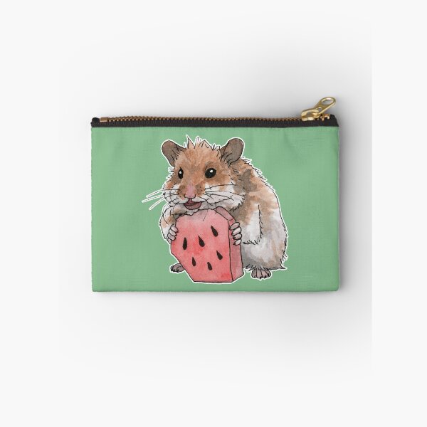 Artikelvorschau, Ein Goldhamster isst ein Stück Wassermelone entworfen und verkauft von savousepate.