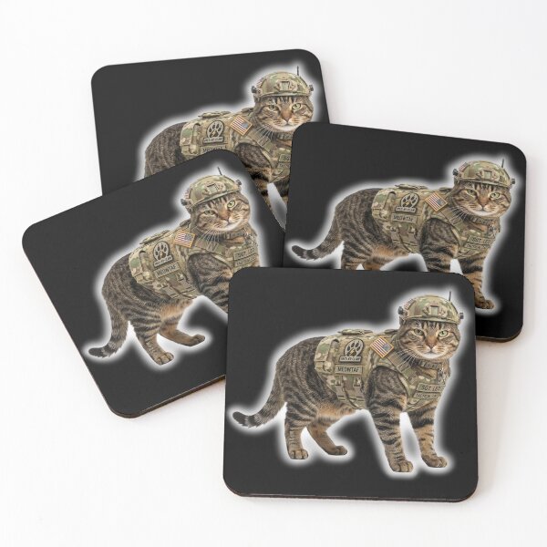 Item preview, Sgt. Leo: The Tactical Cat designed and sold by CatstheticShop1.