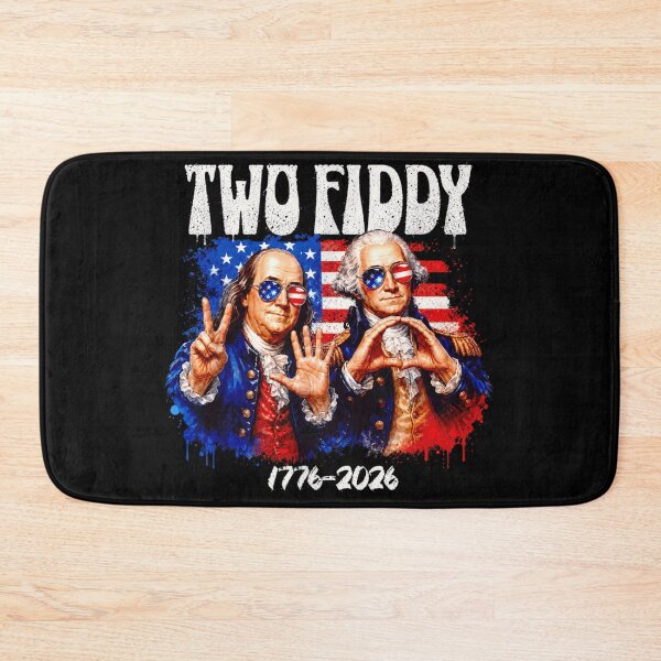 Item preview, Two Fiddy 1776 2026 Americas 250th Birthday Founding Fathers Peace Sign designed and sold by StanaLuis.