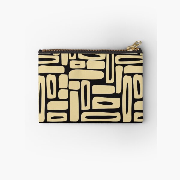 Item preview, Abstract composition in beige and black 08 designed and sold by StefanStudioArt.