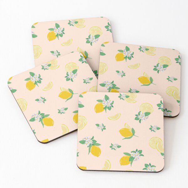 Item preview, Watercolor Lemon Blossom Pattern | Italian Citrus Botanical | Summer Kitchen Decor designed and sold by akneeland603.