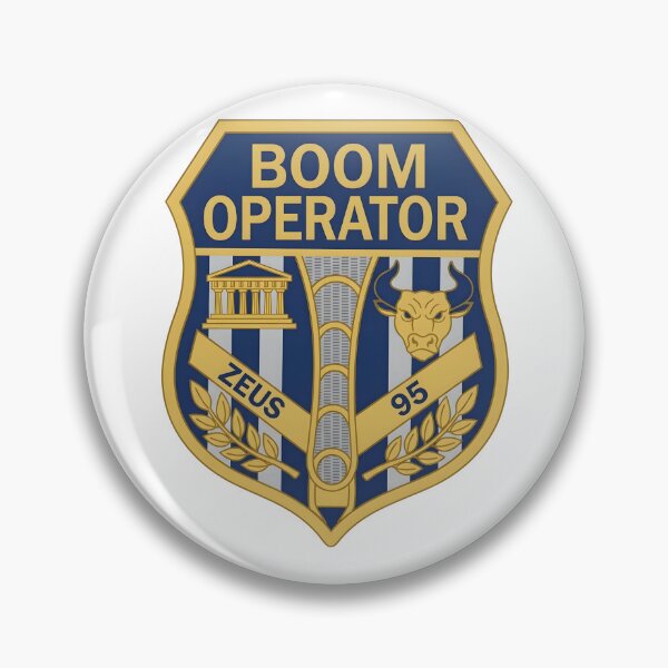 Item preview, USAF Boom Operator Zeus 95 Golden Commemorative Patch designed and sold by CharlieDesings.