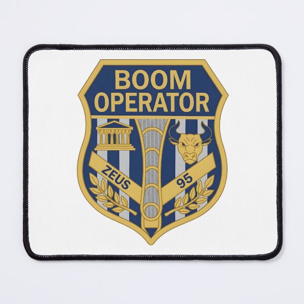 Item preview, USAF Boom Operator Zeus 95 Golden Commemorative Patch designed and sold by CharlieDesings.