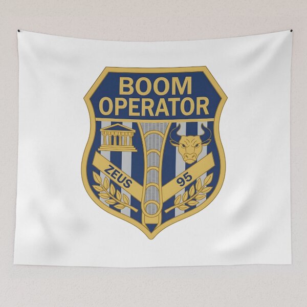 Item preview, USAF Boom Operator Zeus 95 Golden Commemorative Patch designed and sold by CharlieDesings.