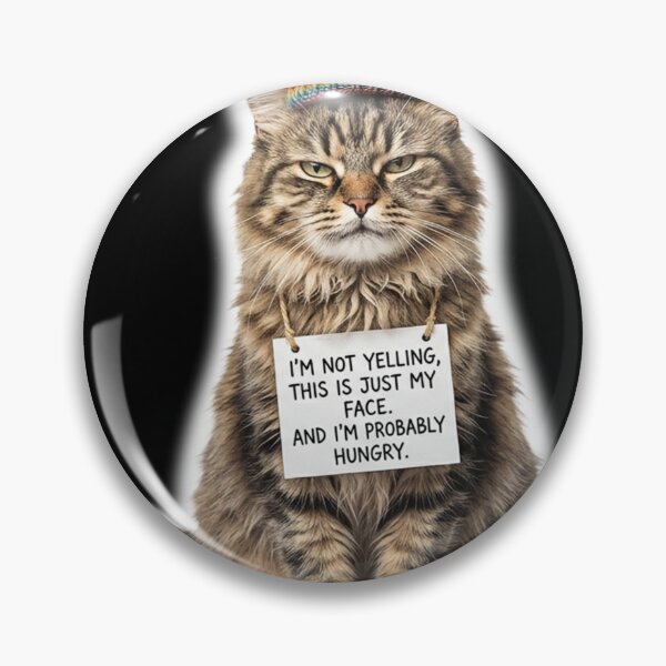 Item preview, Hungry Cat Face designed and sold by CatstheticShop1.
