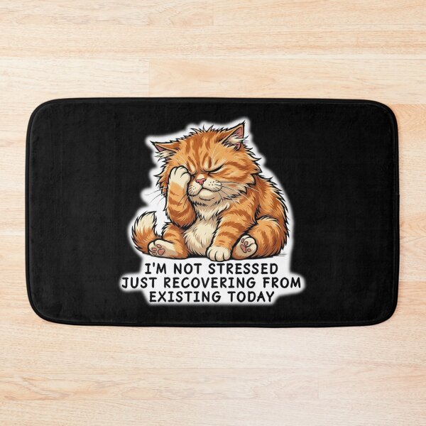 Item preview, Cat Facepalming After a Long Day of Existing designed and sold by CatstheticShop1.