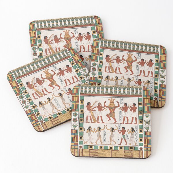 Item preview, Bes The Bouncer: Ancient Egyptian Demon-Scaring Dance Party designed and sold by FreiherrPK.