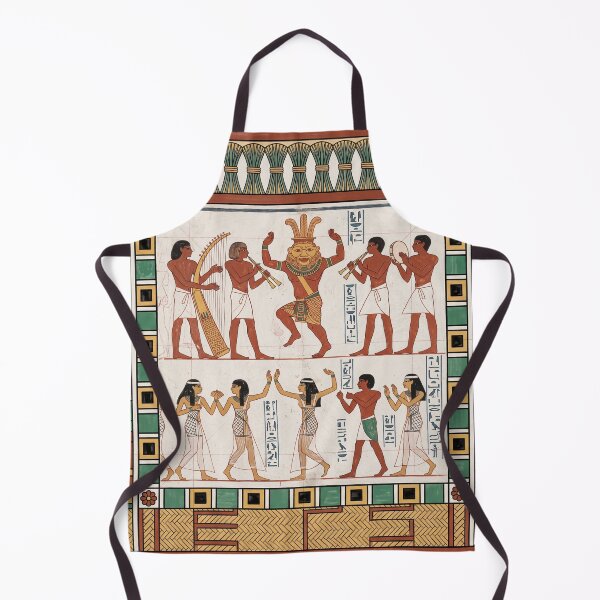 Item preview, Bes The Bouncer: Ancient Egyptian Demon-Scaring Dance Party designed and sold by FreiherrPK.