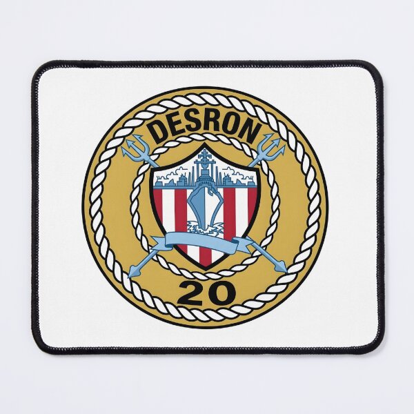 Item preview, US Navy Destroyer Squadron 20 Commemorative Emblem designed and sold by CharlieDesings.
