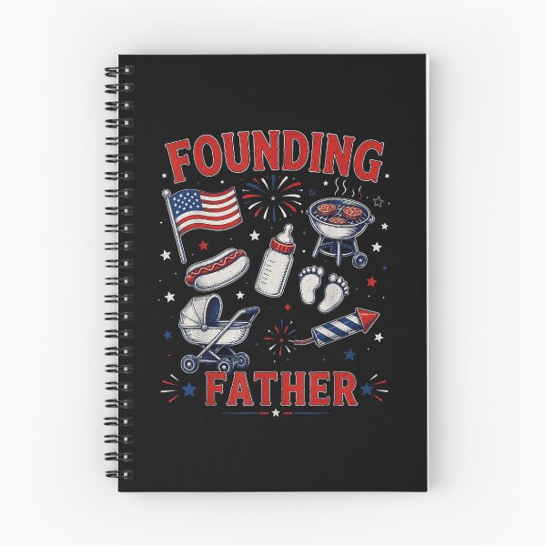 Item preview, Vintage Founding Father Patriotic First 4th Of July Baby Stroller BBQ designed and sold by StanaLuis.