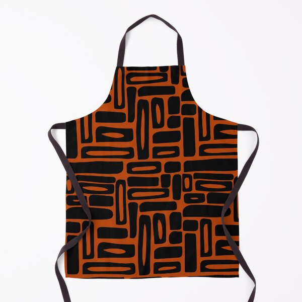 Item preview, Abstract composition in black prune and orange burned 03 designed and sold by StefanStudioArt.
