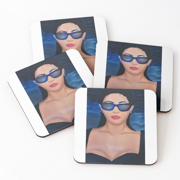 Item preview, Blue Sunglasses Portrait designed and sold by Portrait Haven.