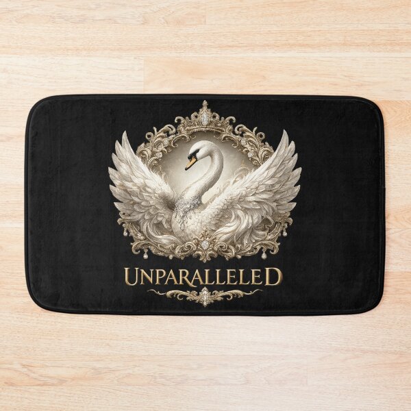 Item preview, UNPARALLELED Swan – Luxury Renaissance Rococo Elegance Art Print designed and sold by Emoji Emblems.