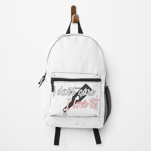 Item preview, I Don't Care I Love It | Bold Statement Typography Design designed and sold by Between-Words.
