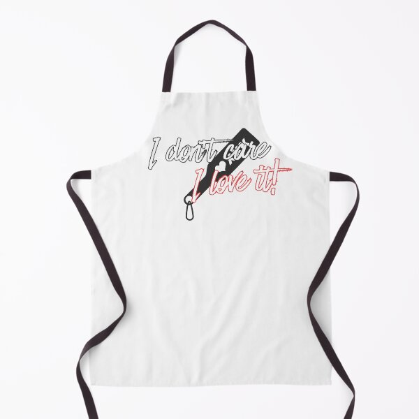 Item preview, I Don't Care I Love It | Bold Statement Typography Design designed and sold by Between-Words.