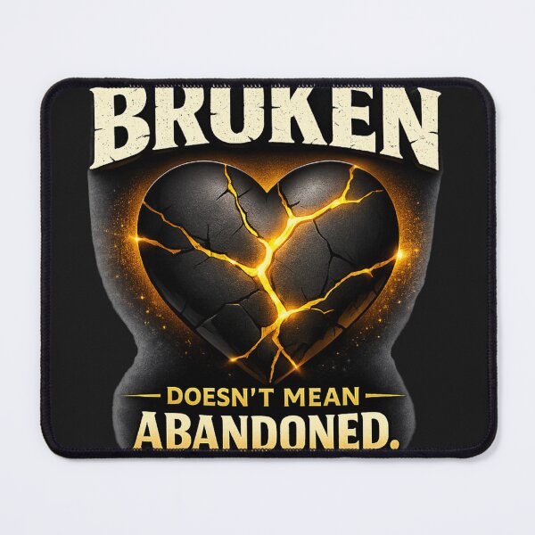 Item preview, BROKEN — DOESN’T MEAN ABANDONED designed and sold by Divine-Living.
