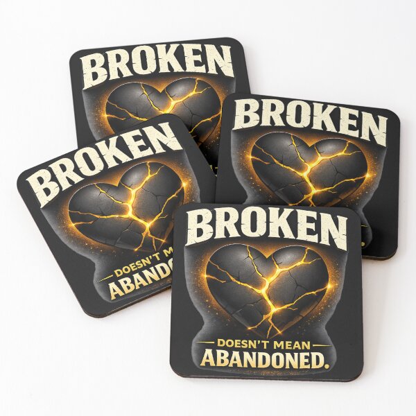 Item preview, BROKEN — DOESN’T MEAN ABANDONED designed and sold by Divine-Living.