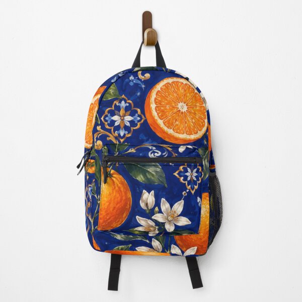 Item preview, Sicilian Orange & Majolica Tile designed and sold by Digital Muse Store.