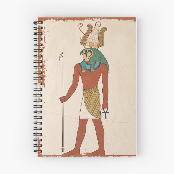 Item preview, Cosmic Sovereignty: Authentic Old Kingdom Egyptian Horus Art Print designed and sold by FreiherrPK.