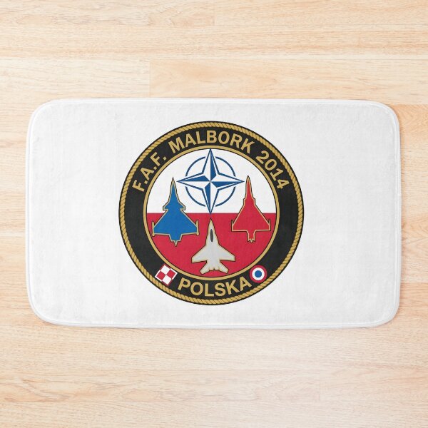 Item preview, French Air Force Malbork 2014 NATO Baltic Air Policing Patch designed and sold by CharlieDesings.