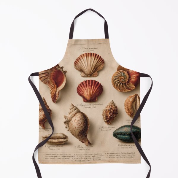 Item preview, Wall Art - Postcard - T-shirt: Vintage Seashell Study – Marine Natural History Art designed and sold by ForeverPrintsOK.