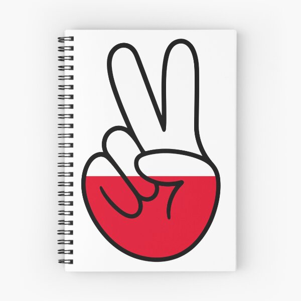 Item preview, Poland Flag Peace Hand Sign designed and sold by teeperfect.
