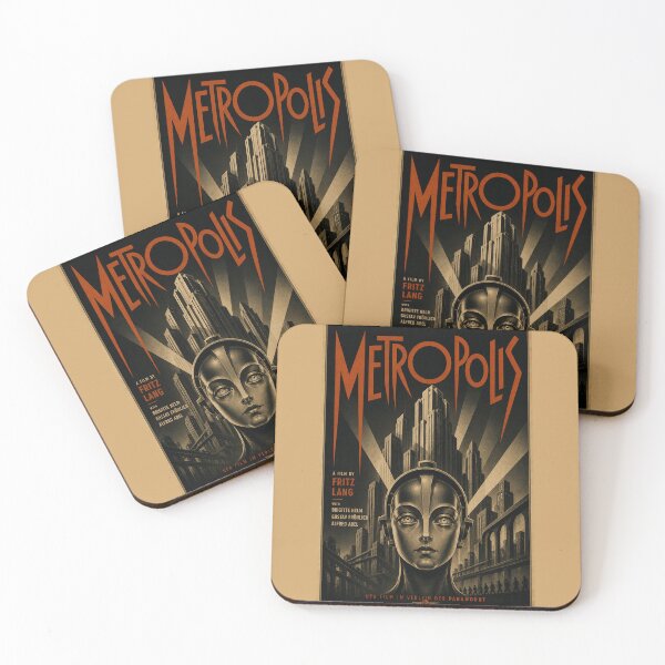 Item preview, Metropolis (1927) – Art Deco Silent Film Tribute Poster designed and sold by Grand Illusions.