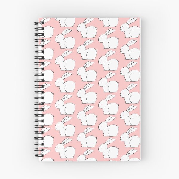 Item preview, Hand Drawn Cute White Rabbit with Pink Cheeks Profile designed and sold by ubborn.