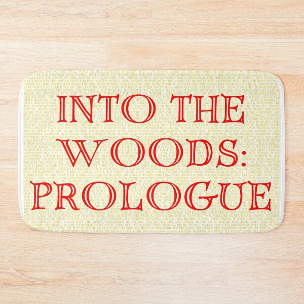 Item preview, Into the woods Lyrics designed and sold by broadwaygirl142.