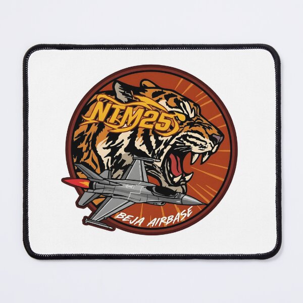 Item preview, NATO Tiger Meet 2025 Beja Airbase Commemorative Patch designed and sold by CharlieDesings.