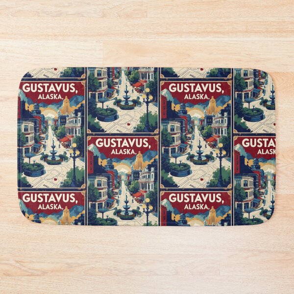 Item preview, Gustavus Alaska 1950s USA Vintage Travel Tourism designed and sold by TravelersGems.