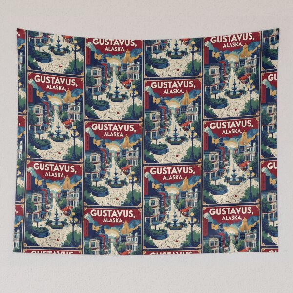 Item preview, Gustavus Alaska 1950s USA Vintage Travel Tourism designed and sold by TravelersGems.