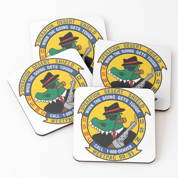 Item preview, Operation Desert Shield Westpac 90-91 Commemorative Patch designed and sold by CharlieDesings.