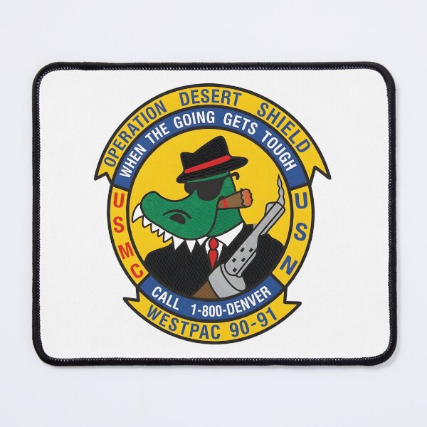 Item preview, Operation Desert Shield Westpac 90-91 Commemorative Patch designed and sold by CharlieDesings.