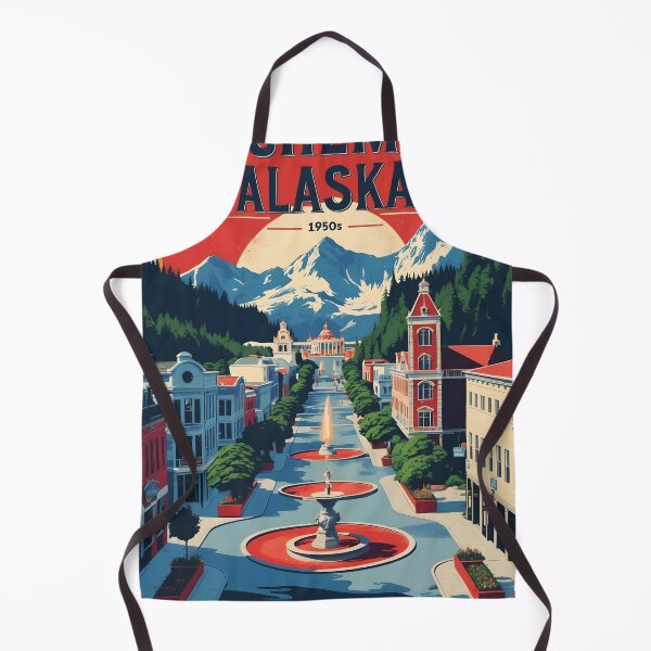 Item preview, Kachemak Alaska 1950s USA Vintage Travel Tourism designed and sold by TravelersGems.