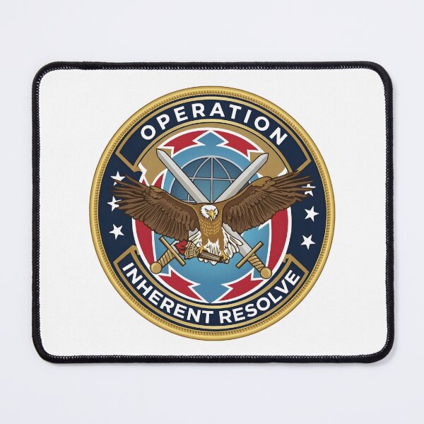 Item preview, Operation Inherent Resolve Official Campaign Emblem designed and sold by CharlieDesings.