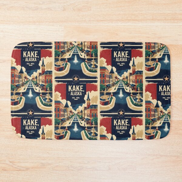 Item preview, Kake Alaska 1950s USA Vintage Travel Tourism designed and sold by TravelersGems.