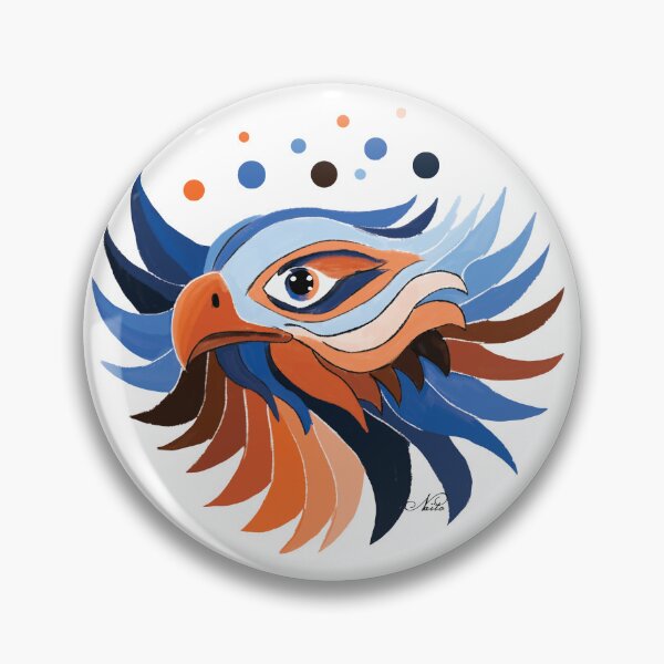 Item preview, Eagle's head designed and sold by NaitoGraphisme.