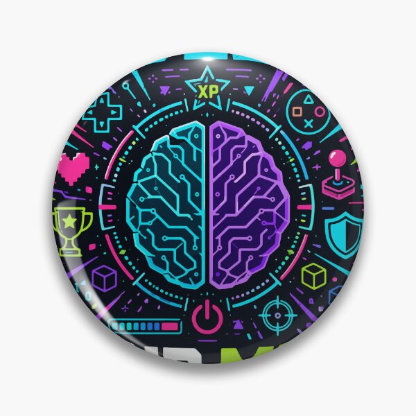 Item preview, Level Up Your Mind Gaming Neon designed and sold by xmoudx.