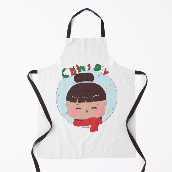 Item preview, Cute Chibi Girl Crismas Day Holiday Art designed and sold by TinyToesPre.