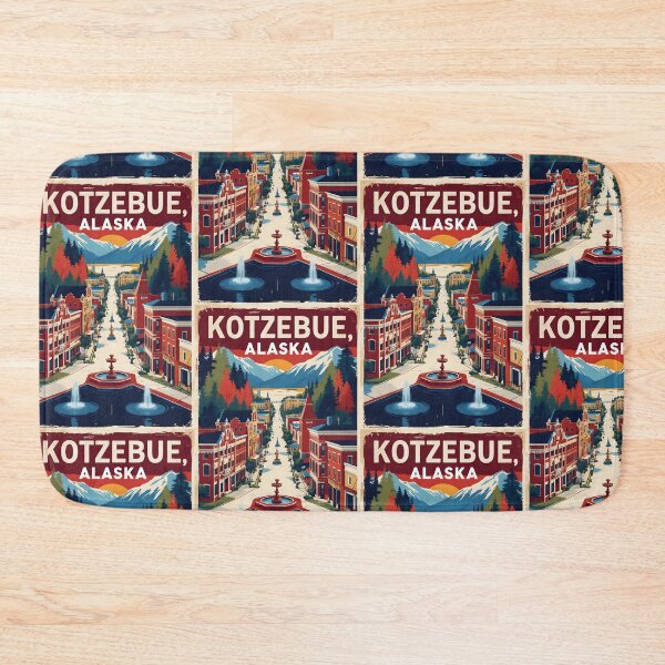 Item preview, Kotzebue Alaska 1950s USA Vintage Travel Tourism designed and sold by TravelersGems.