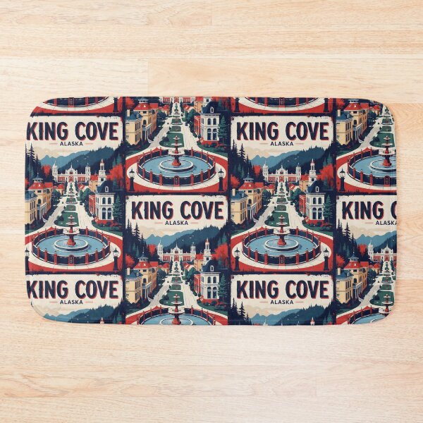 Item preview, King Cove Alaska 1950s USA Vintage Travel Tourism designed and sold by TravelersGems.