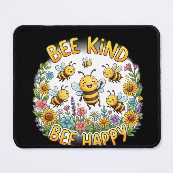 Item preview, Bee Kind Bee Happy Cute Bees designed and sold by Sneh024.