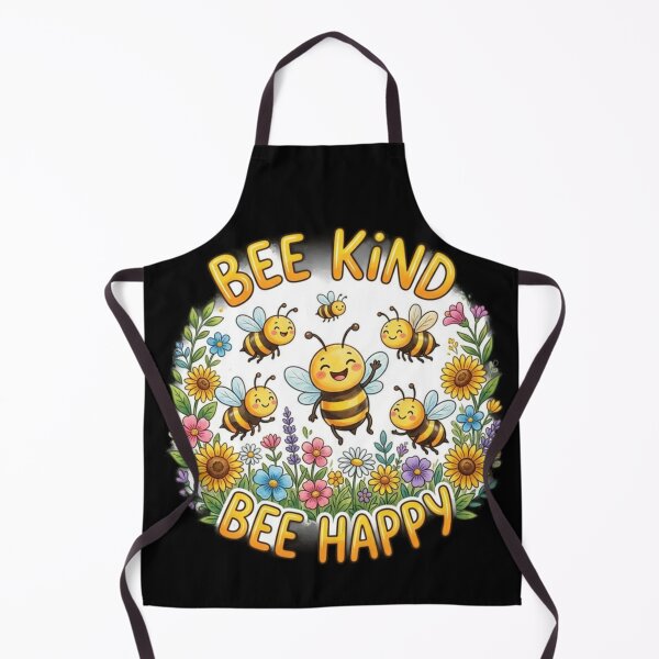 Item preview, Bee Kind Bee Happy Cute Bees designed and sold by Sneh024.
