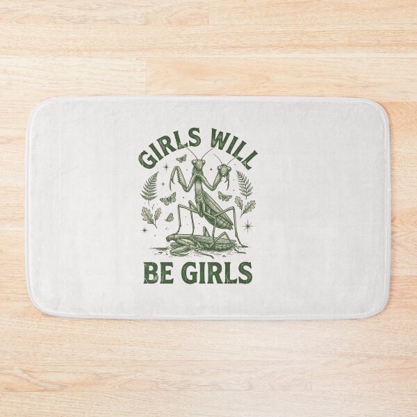 Item preview, Girls Will Be Girls Praying mantis quoet designed and sold by Gbriel3.