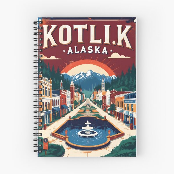 Item preview, Kotlik Alaska 1950s USA Vintage Travel Tourism designed and sold by TravelersGems.