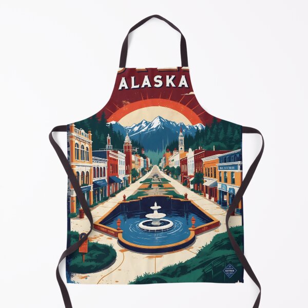 Item preview, Kotlik Alaska 1950s USA Vintage Travel Tourism designed and sold by TravelersGems.